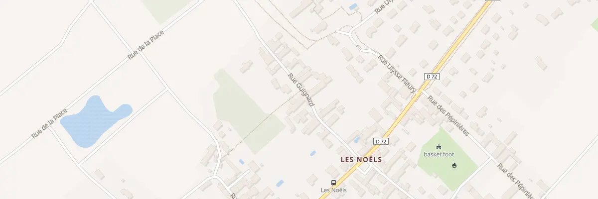 Plan du 11 Rue Guignard à Vineuil