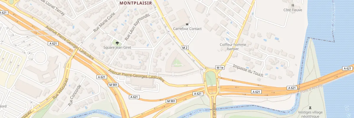 Plan du 2 Av Pierre Georges Latécoère à Blagnac