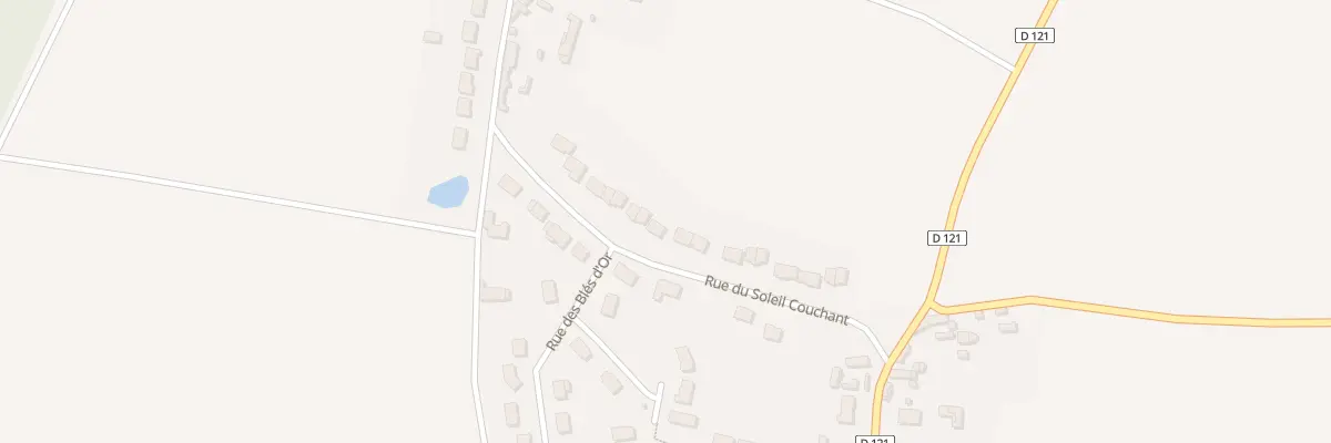 Plan du 22 Rue du Soleil Couchant à Bailleau-l’Évêque