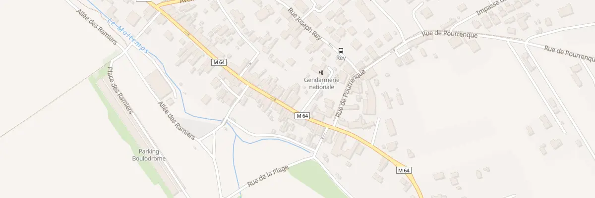 Plan du 6 Rue Jean Jaurès à Fenouillet