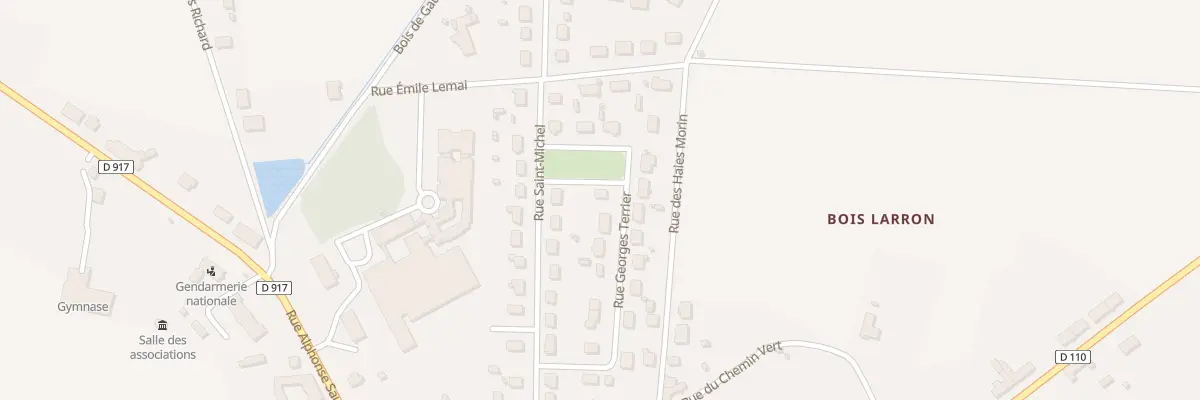 Plan du 11 Rue Georges Terrier à Marchenoir