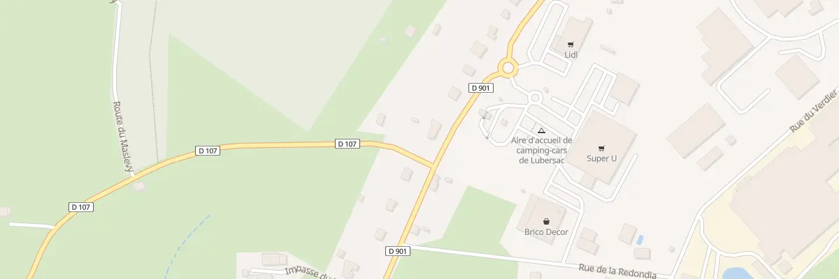 Plan du 18 Rue du Huit Mai 1945 à Lubersac