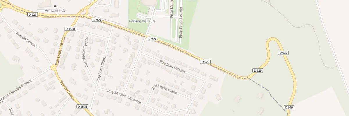 Plan du 9 Rue Jean Moulin à Luray