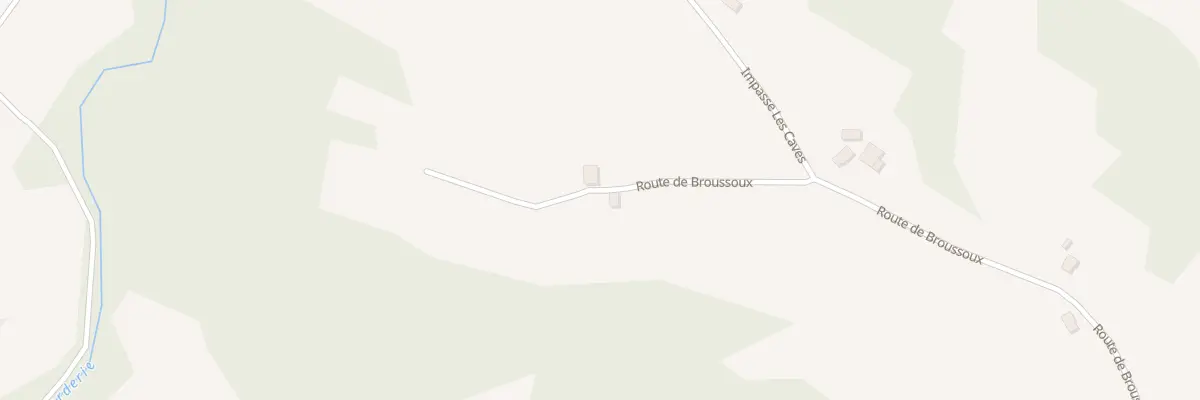 Plan du 5133 Broussoux à Yssandon