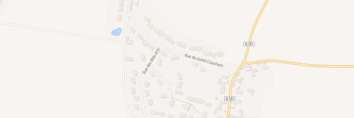 Plan du 7 Rue du Soleil Couchant à Bailleau-l’Évêque
