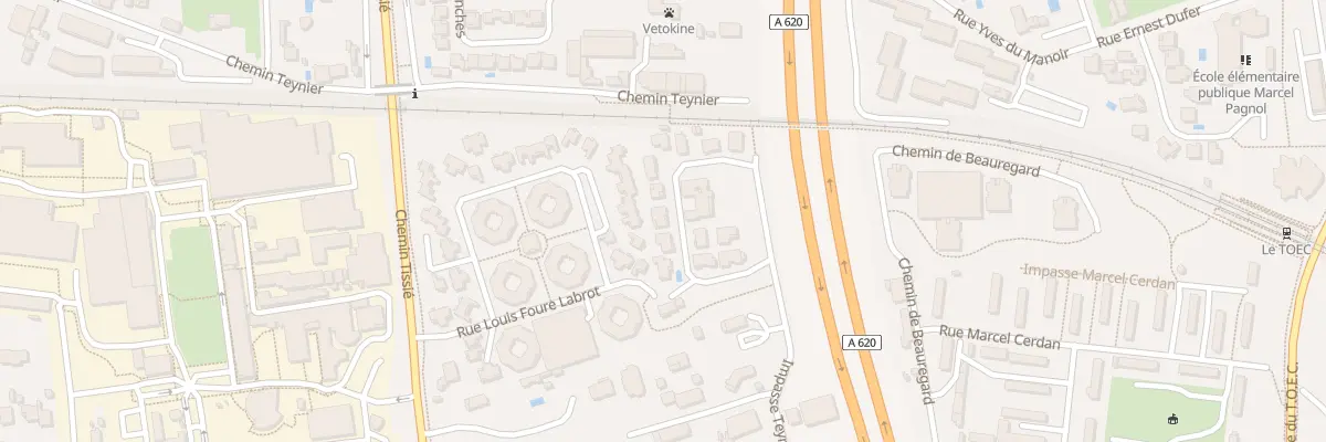 Plan du 5 Rue Charles Strickler à Toulouse