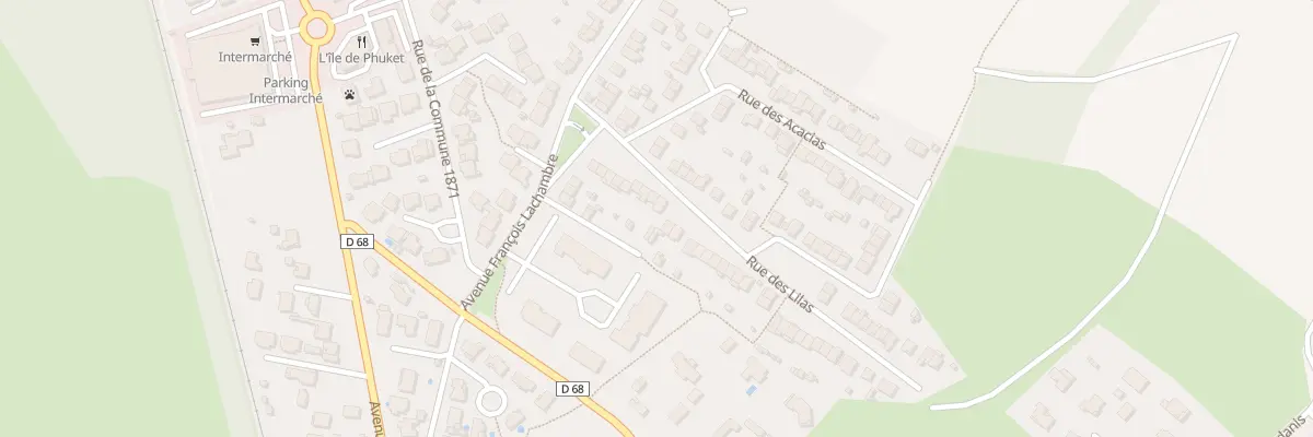 Plan du 47 Rue des Lilas à Pinsaguel