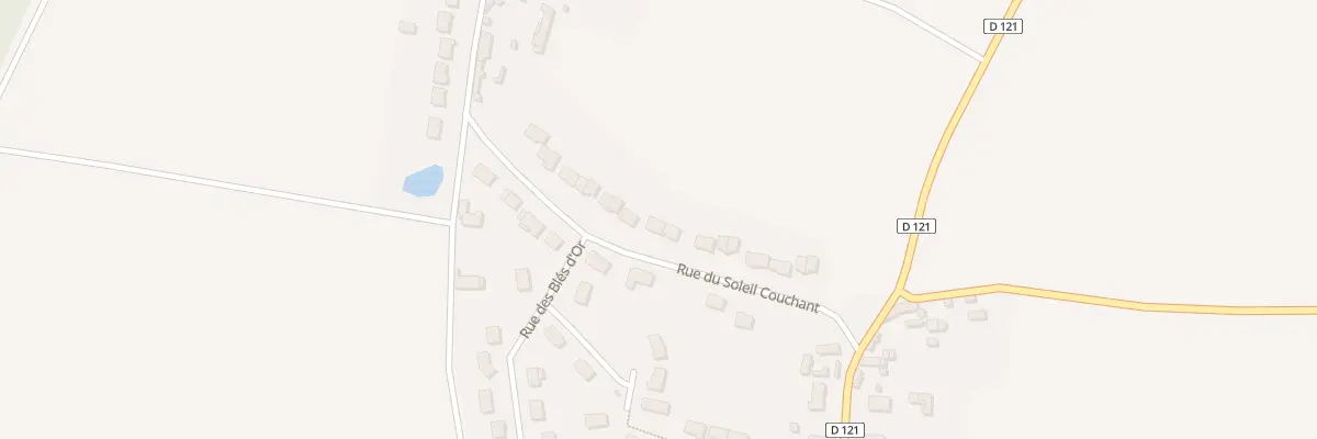 Plan du 20 Rue du Soleil Couchant à Bailleau-l’Évêque