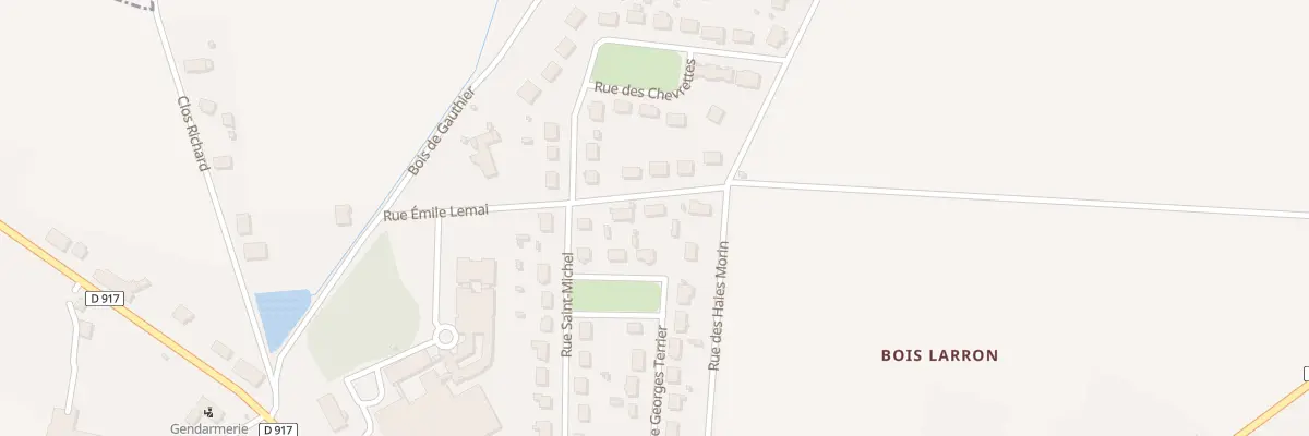 Plan du 4 Rue Emile Lemai à Marchenoir