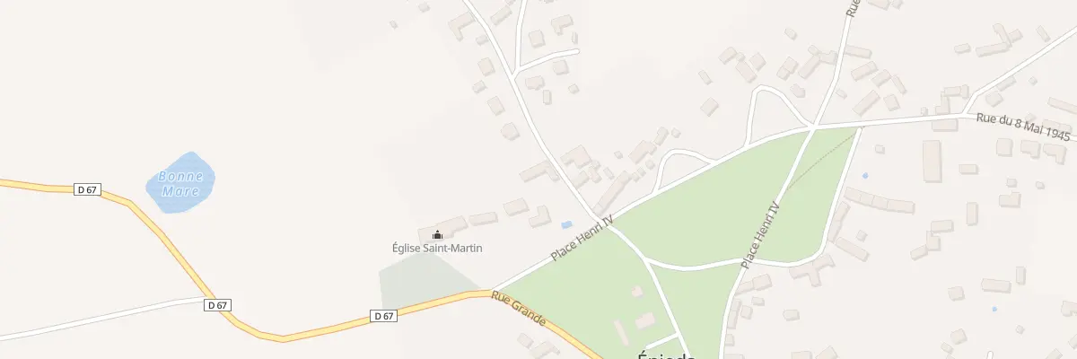 Plan du 1 Rue des Graviers à Épieds
