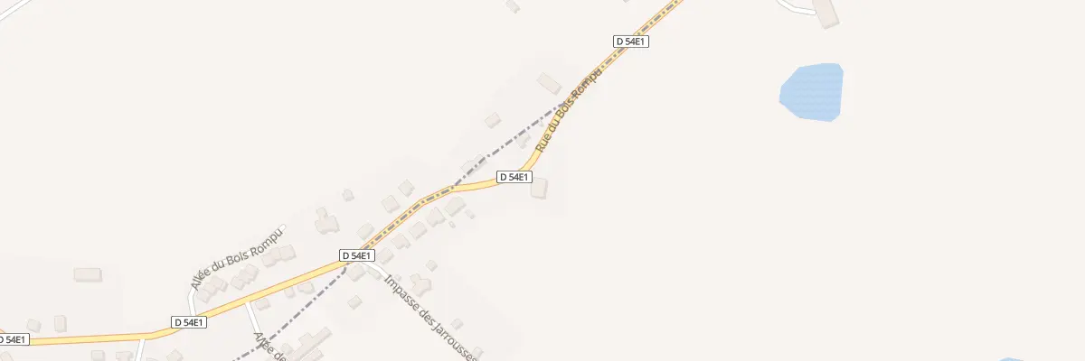Plan du 5324 Les Cledas à Beyssac