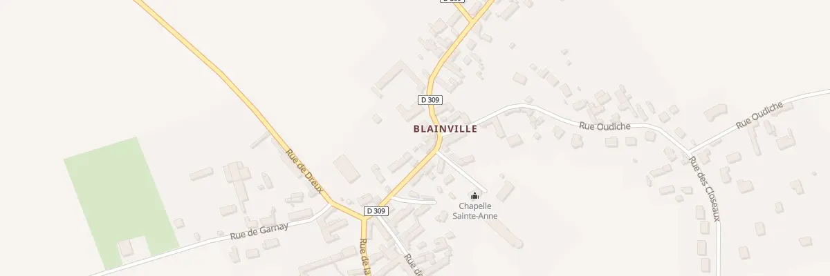 Plan du 13 Rue d’Ecluzelles à Marville-Moutiers-Brûlé