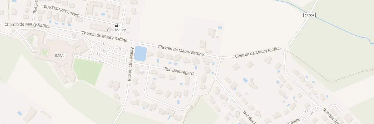 Plan du 9 Rue Beauregard à Montauban