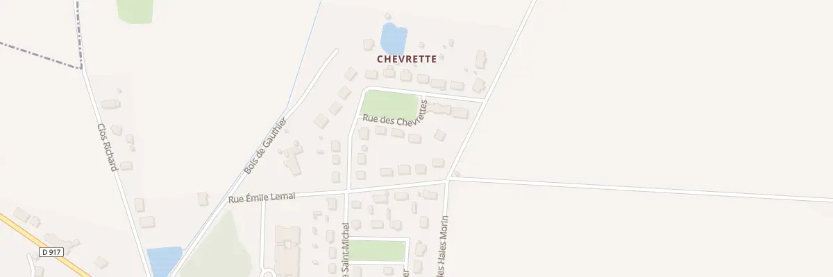 Plan du 12 Rue des Chevrettes à Marchenoir