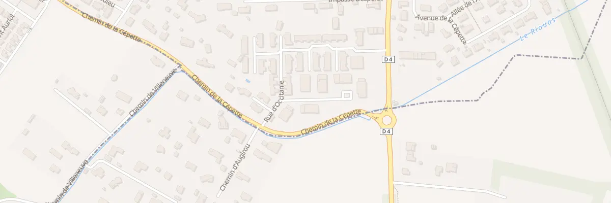Plan du 2 Rue d’Occitanie à Pins-Justaret