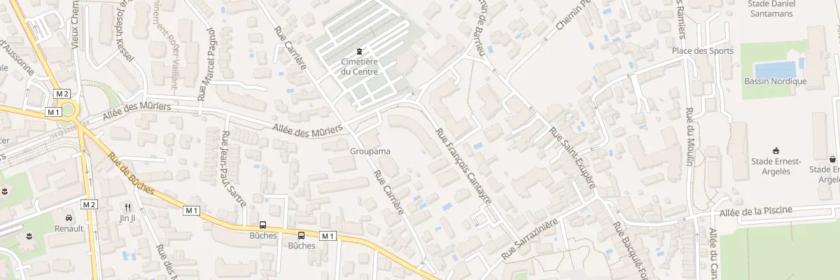 Plan du 27 Rue François Cantayre à Blagnac