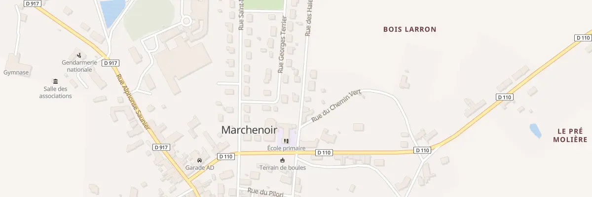 Plan du 1 Rue des Haies Morin à Marchenoir