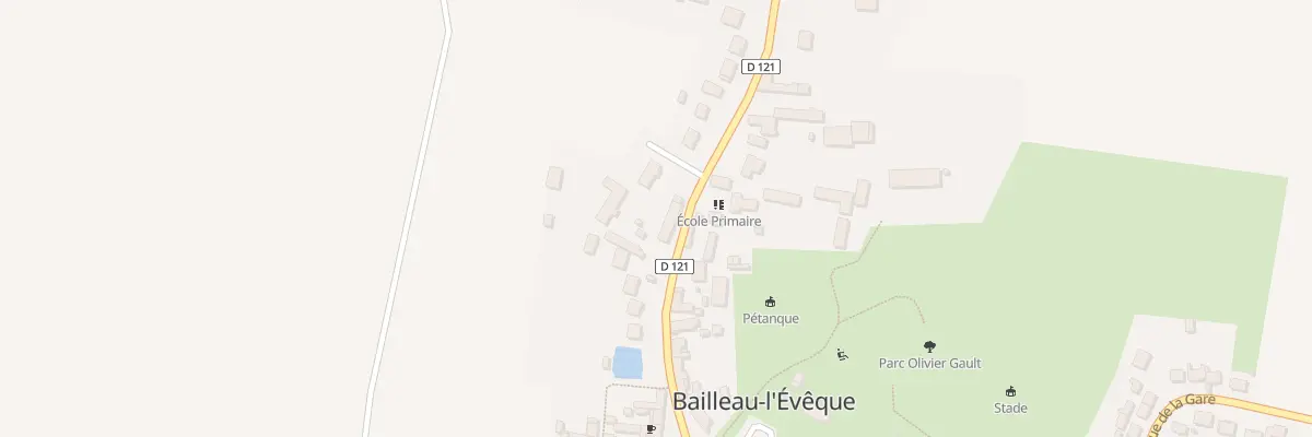 Plan du 3B Rue du Bois Herbin à Bailleau-l’Évêque