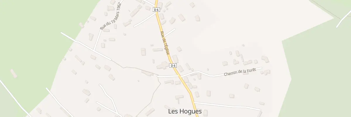 Plan du 4 Pl de l’Eglise aux Hogues