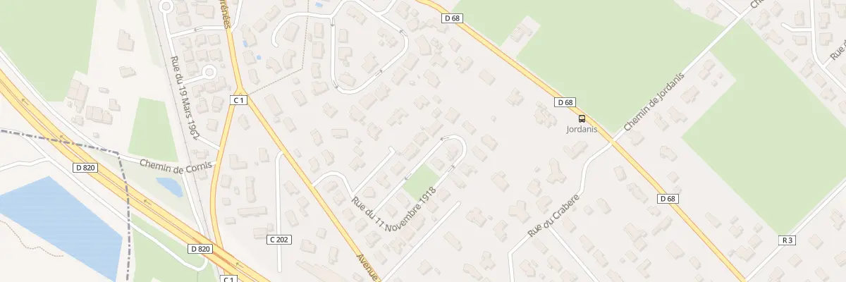 Plan du 38 Rue du 11 Novembre 1918 à Pinsaguel