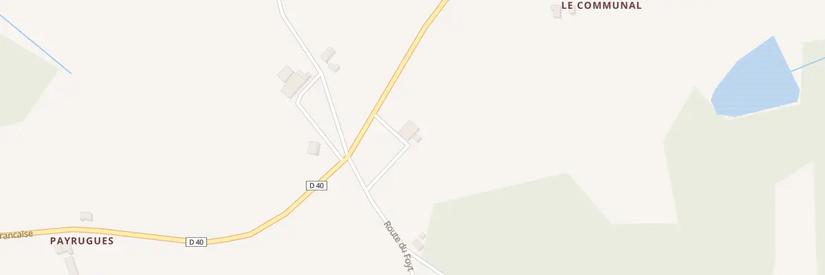 Plan du 2149 Rte de Lafrançaise à Mirabel