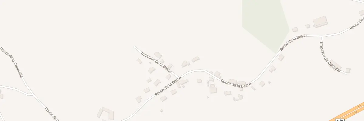 Plan du 5610 La Canouille à Mansac