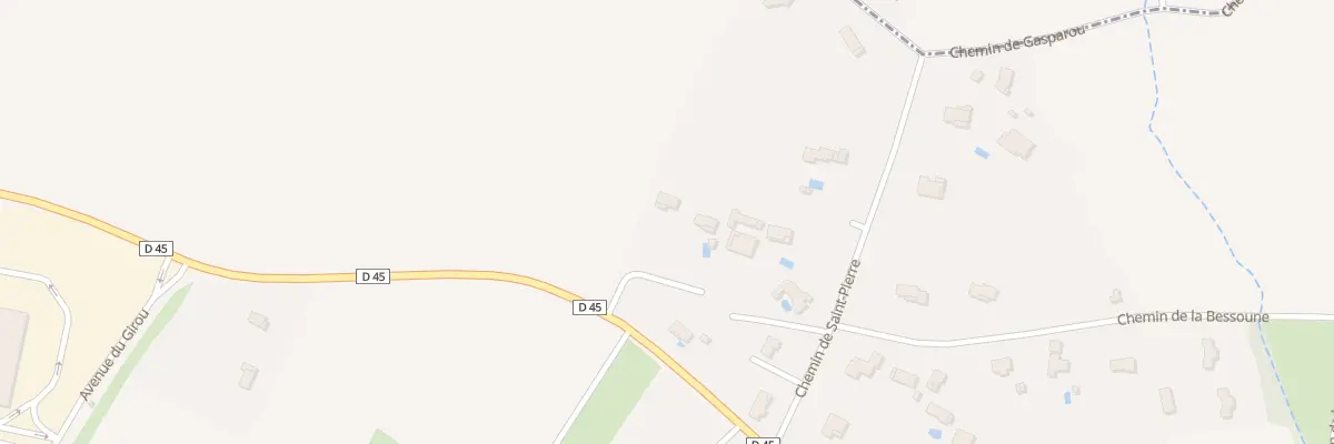 Plan du 1146 Rte de Castelnau à Villeneuve-lès-Bouloc