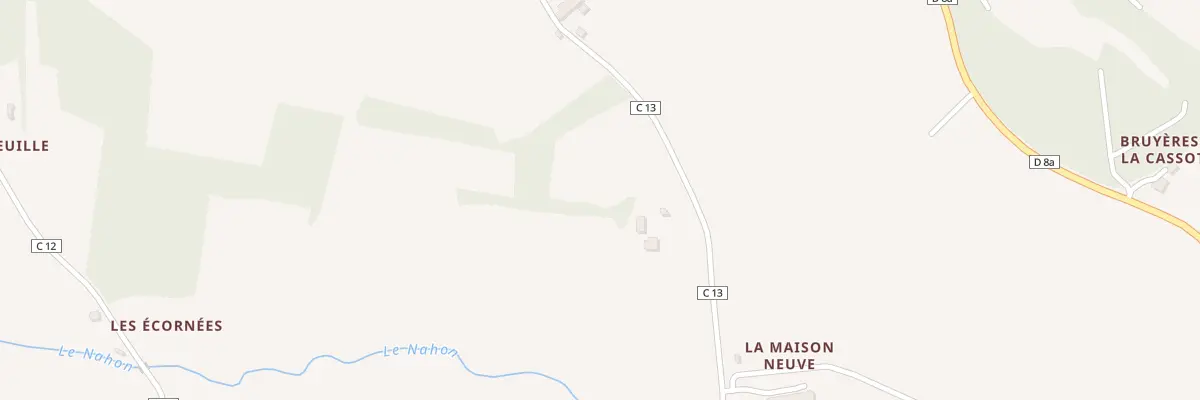 Plan du 5143 Les Verdets à Heugnes