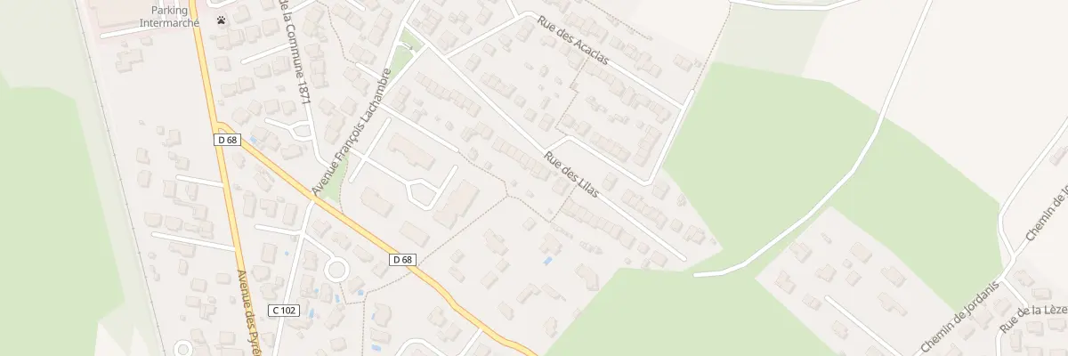 Plan du 29 Rue des Lilas à Pinsaguel