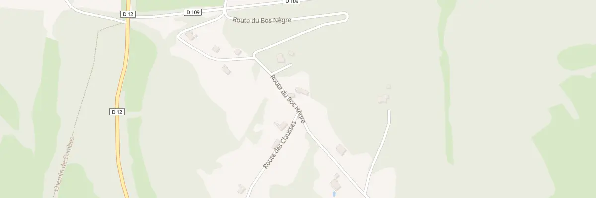 Plan du 5034 Bos Negre-Bas à Saint-Denis-Catus