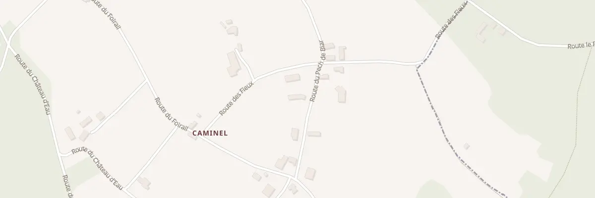 Plan du 145 Rte du Pech de Biar à Fajoles