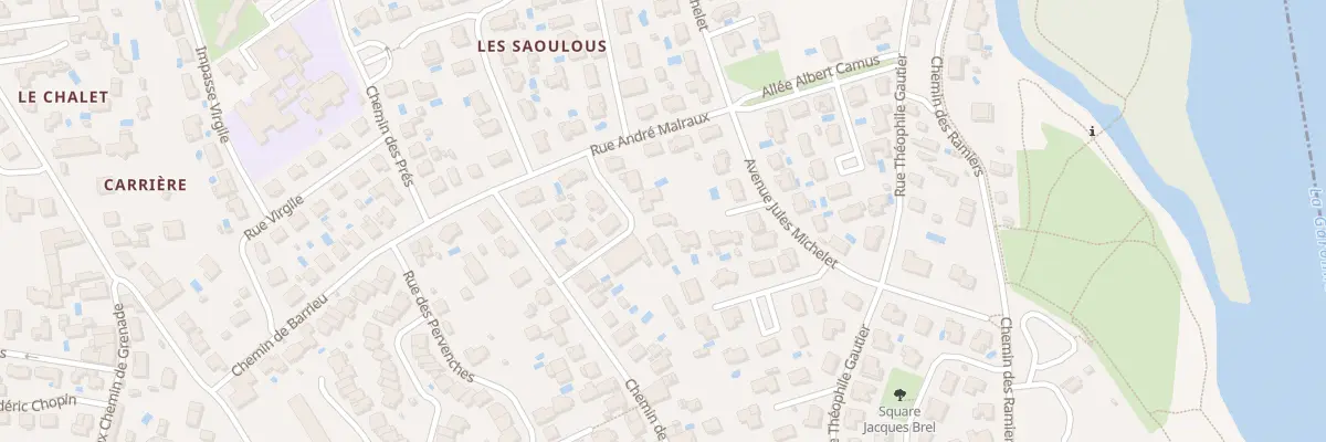 Plan du 4 Rue des Saoulous à Blagnac