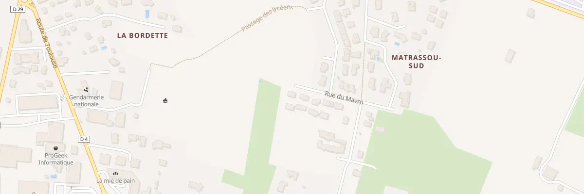 Plan du 27 Rue du Mavro à Fronton