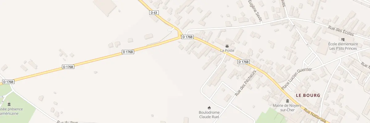 Plan du 4 Rue Nationale à Noyers-sur-Cher