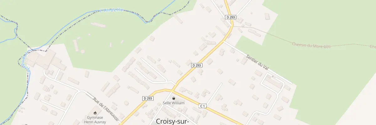 Plan du 7 Rue de la Gare à Croisy-sur-Andelle