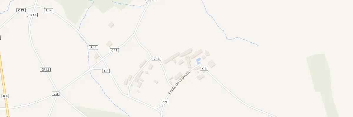 Plan du 9 Rte du Graveux à Châteauvieux