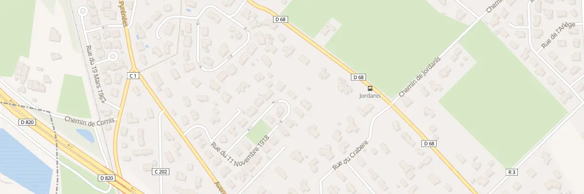 Plan du 32 Rue du 11 Novembre 1918 à Pinsaguel