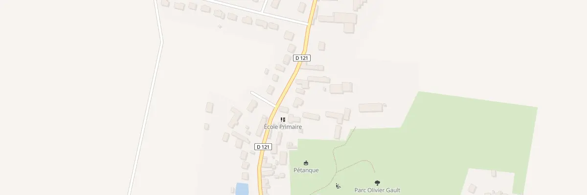 Plan du 16 Rue du Bois Herbin à Bailleau-l’Évêque