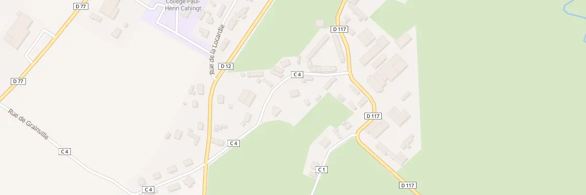 Plan du 19 Rue de Grainville à Sainte-Agathe-d’Aliermont
