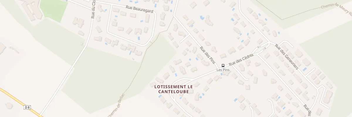 Plan du 30 Rue des Cèdres à Montauban