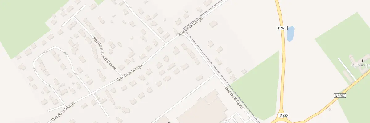 Plan du 66 Rue de la Vierge à Étalondes