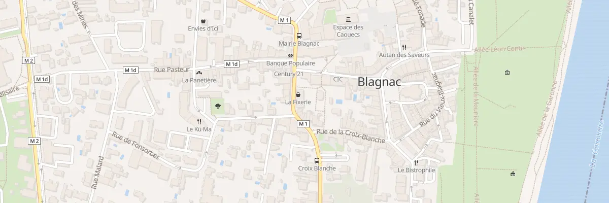 Plan du 12 Rue Prosper Ferradou à Blagnac