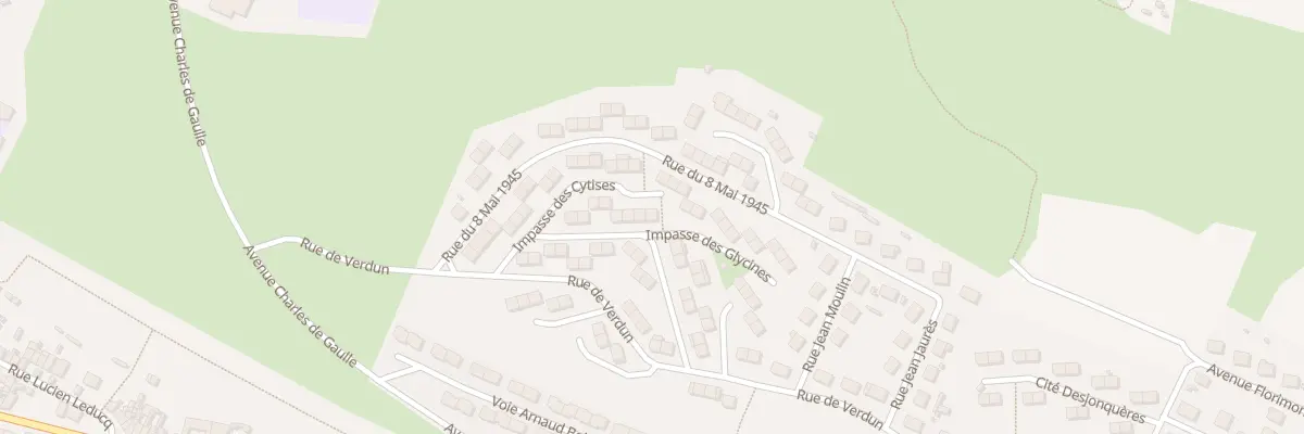 Plan du 21 Rue des Genets à Mers-les-Bains
