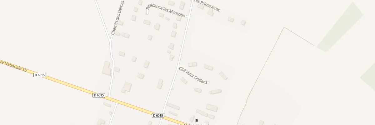 Plan du 2 Cité Haut Godard à Saint-Pierre-la-Garenne