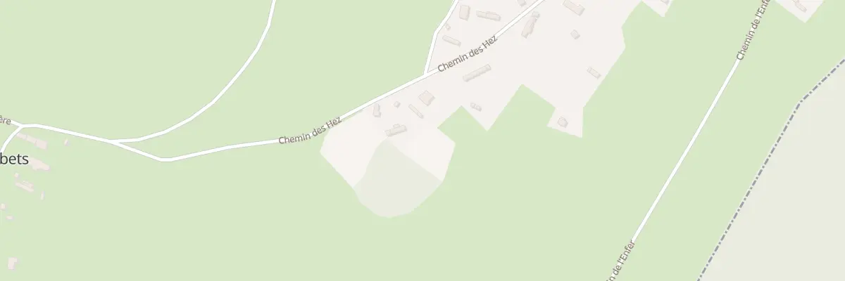Plan du 32 Che des Hez à Rebets