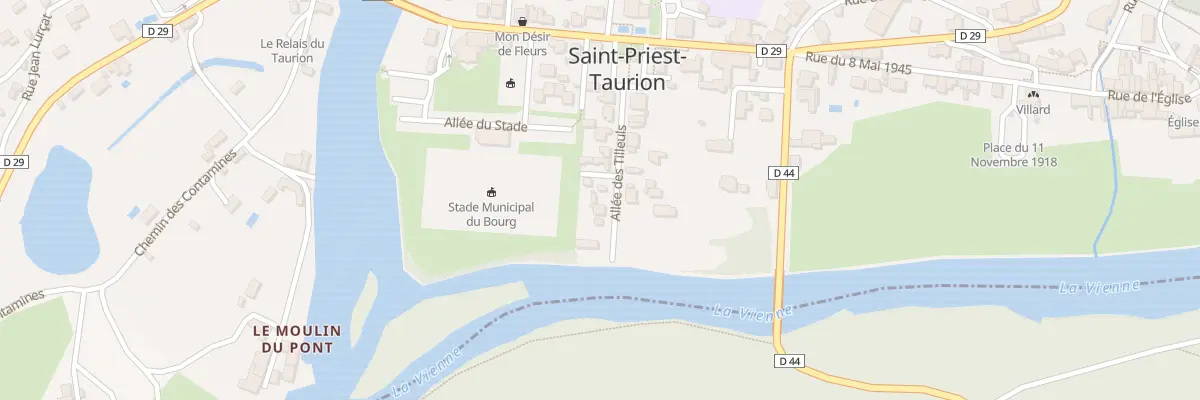 Plan du 24 All des Tilleuls à Saint-Priest-Taurion