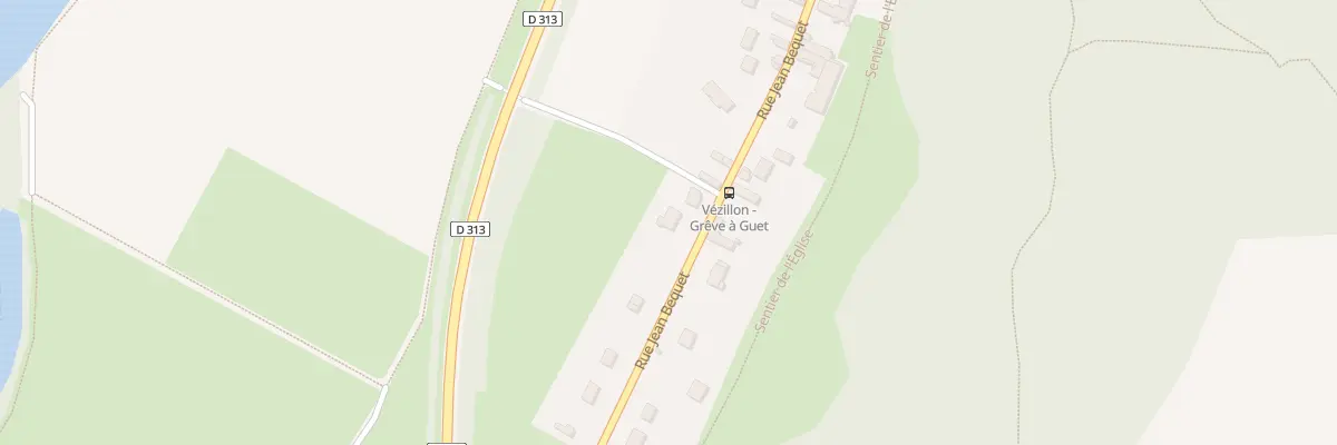 Plan du 48 Rue Jean Bequet à Vézillon