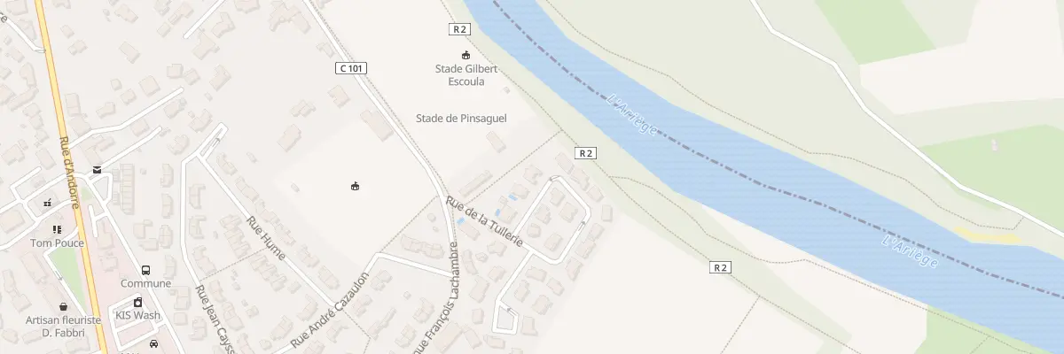 Plan du 22 Rue de la Tuilerie à Pinsaguel
