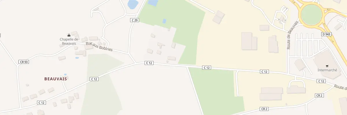 Plan du 2 Beauvais à Buzançais