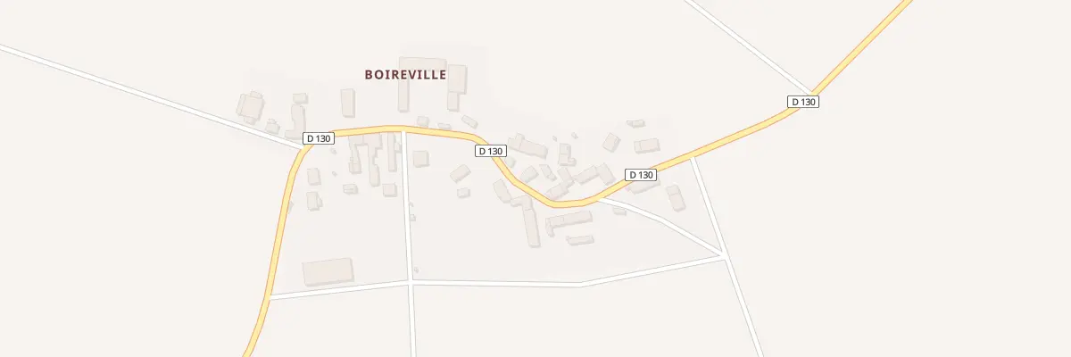 Plan de Boireville à Villemaury